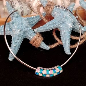 HP 🎉🥂Sterling Silver Fire Opal Slide